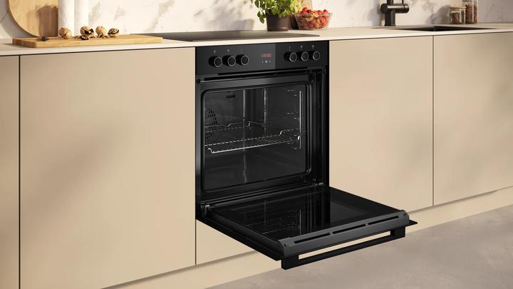 Image du produit Neff Set four encastrable, E1CCD2AK3 + M16SRF0L0, Cuisinière encastrable, Plaque de cuisson électrique