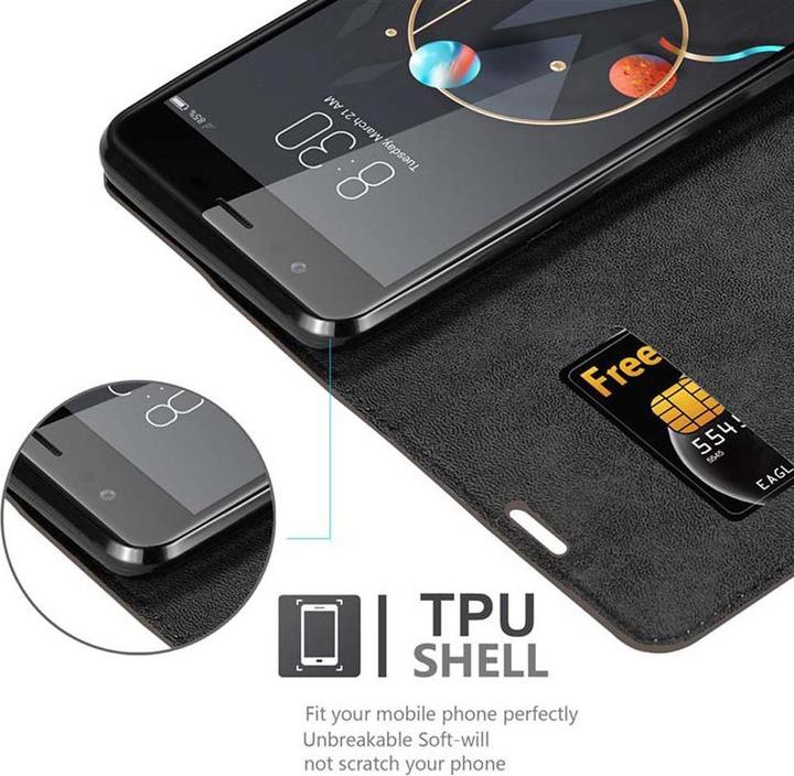 Produktbild Cadorabo Book Invisible Magnet Cover (ZTE Nubia M2)