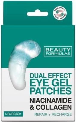 Image du produit NoName Patchs gel pour les yeux Double Effet Niacinamide Collagène - 6 Paires (Gel pour le soin des yeux)