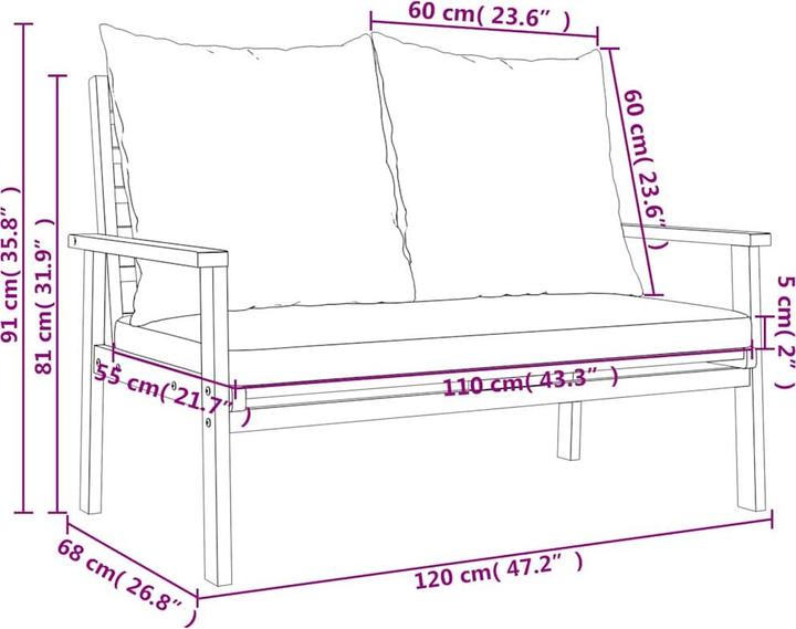 Produktbild vidaXL Maximiliano