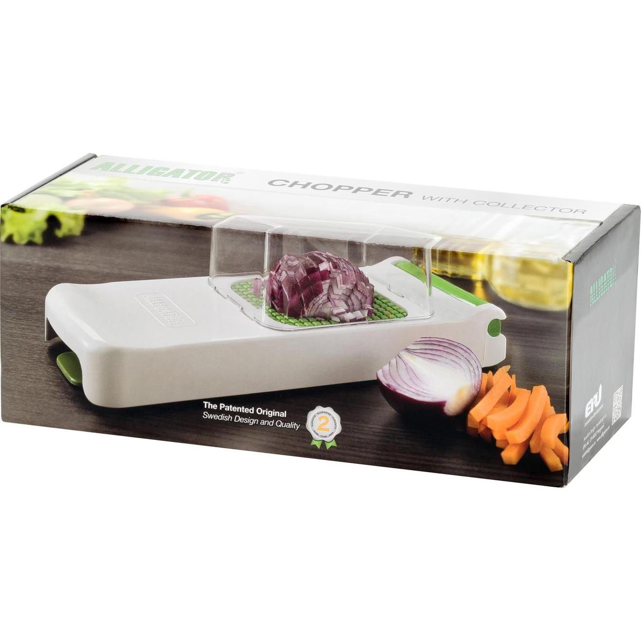 Thumbnail - Alligator Zwiebelschneider, Küchenreibe, Grün