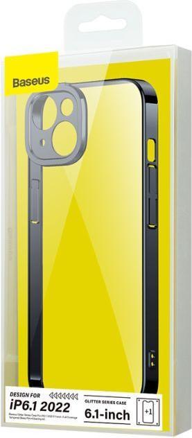 Actual product image Baseus Glitter Series including protective glass (Apple iPhone 14)