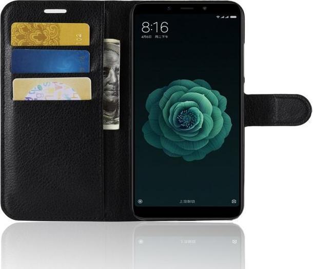 Image du produit MU Classic Série de couvertures de livres en cuir litchi (Xiaomi Mi A2 Lite ?)
