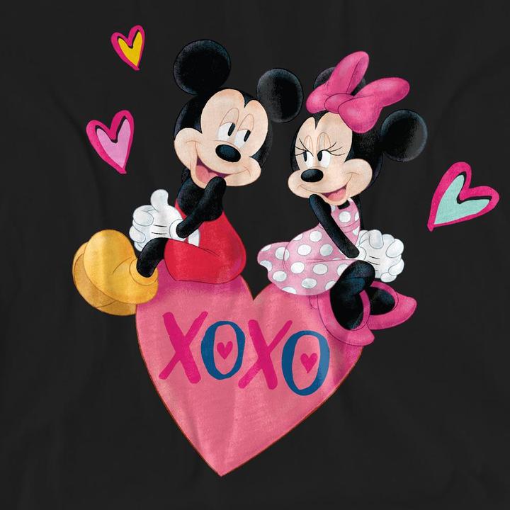 Produktbild Mickey Mouse Xoxo TShirt Valentinstag (S)
