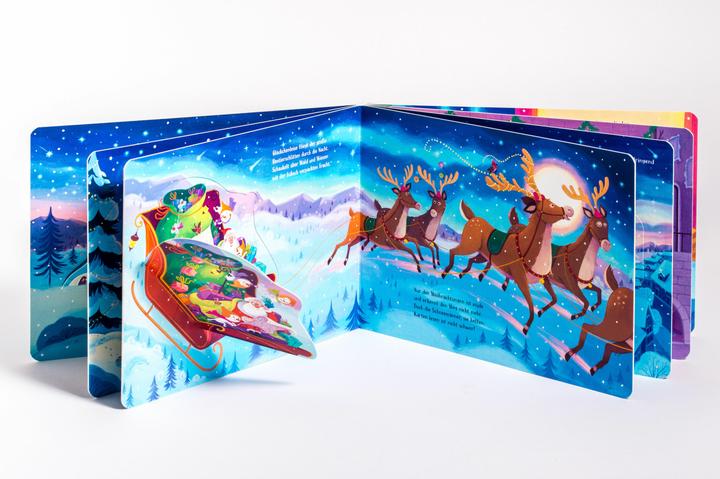 Actual product image Morgen kommt der Weihnachts-Schneemann (German, Anastasia Zababashkina, Lena Walde, 2025)