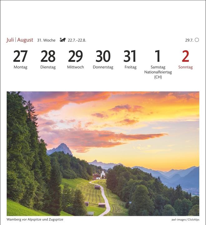 Image du produit Deutschland Sehnsuchtskalender 2026 - Wochenkalender mit 53 Postkarten