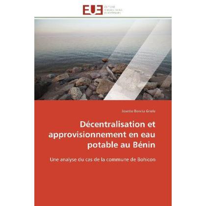Décentralisation et approvisionnement en eau potable au Bénin, Fachbücher