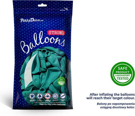 Produktbild Partydeco Luftballons 12cm Pastell Lagunenblau (100Stk) (100 x)