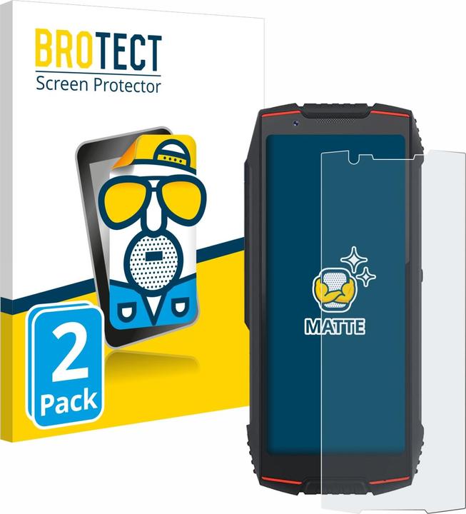 Produktbild BROTECT Entspiegelungs-Schutzfolie Displayschutz Matt (2 Stück, Cubot King Kong mini 3)