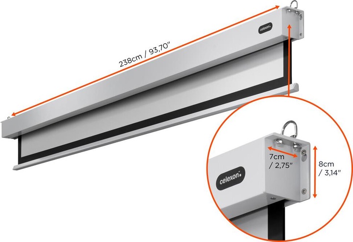 Image du produit Celexon Moteur Professional Plus (122", 1:1)