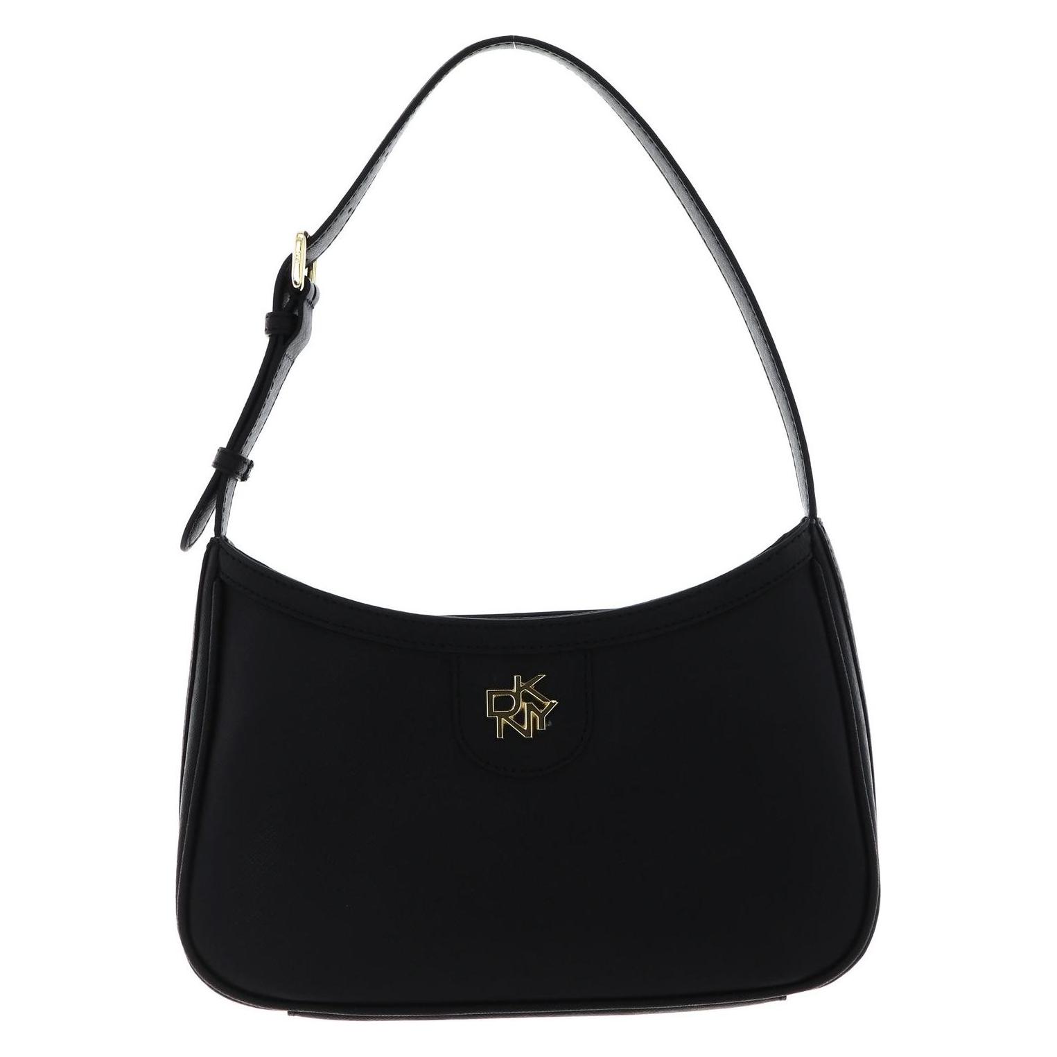 Dkny, Damen, Handtasche, Carol Demi Shoulder Bag, Schwarz
