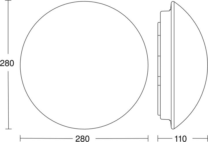 Actual product image Steinel Ceiling light with motion mel (E27)