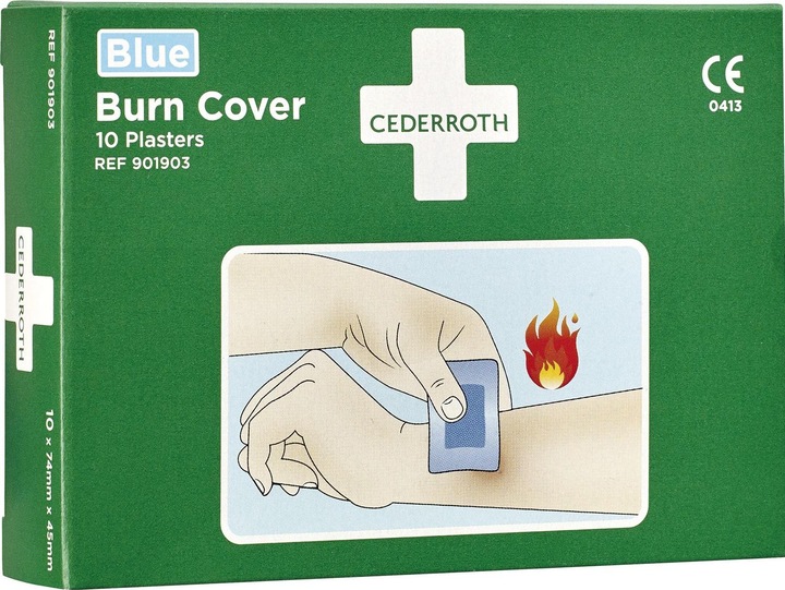 Produktbild Cederroth Burn Cover Hydrogelpflaster (10 x)