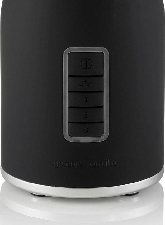 Produktbild Gorenje Blender B800ORAB Tabletop, 800 W, Jar material Plastic, Jar capacity 1.5 L, Ice crushing, Black (800 W)