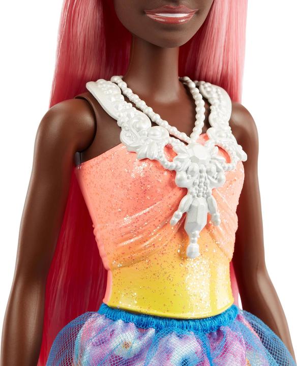 Image du produit Barbie Poupée princesse (cheveux noirs)