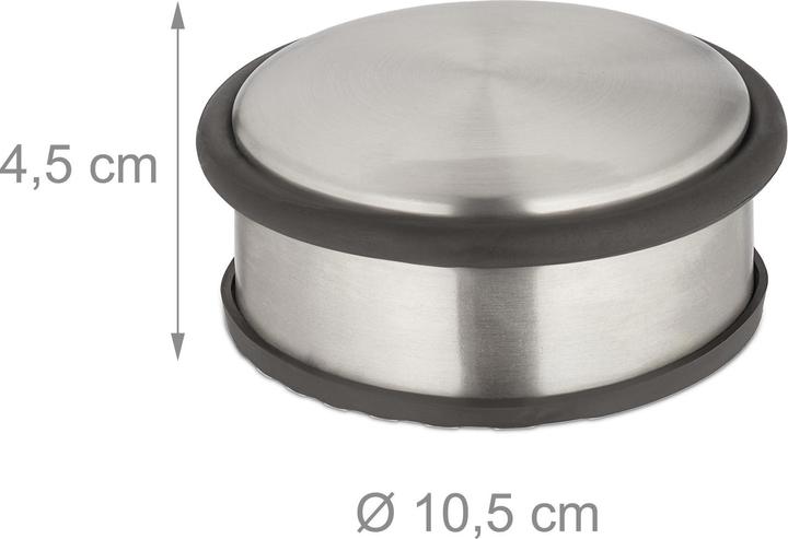 Image du produit Relaxdays 2x butoirs de porte (2 pièce(s), 10,5 x 10,5 x 4,5 cm)