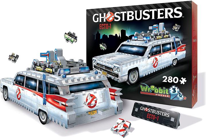 Produktbild Wrebbit 3D Puzzle - Ghostbusters - Ecto-1 (40970039) (280 Teile)