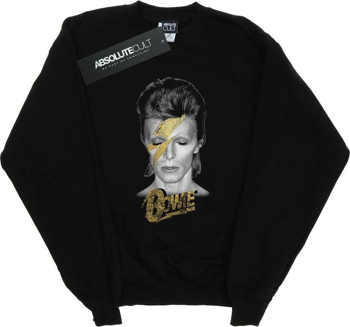 Produktbild David Bowie Aladdin Sane Gold Bolt Sweatshirt (XXL)