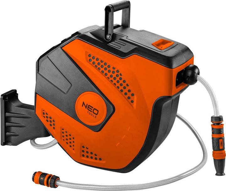 Actual product image Neo Tools hose with automatic reel 20M + 2M working pressure 10 bar pp housing PVC hose (20 m)