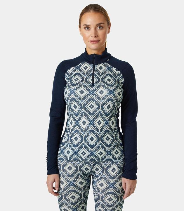 Actual product image Helly Hansen W Lifa Merino Midw Gra 1/2 Zip (XS)