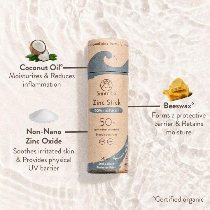 Actual product image Suntribe Ocean Blue (Sun cream face, Sun stick, SPF 30, 33 ml, 30 g)