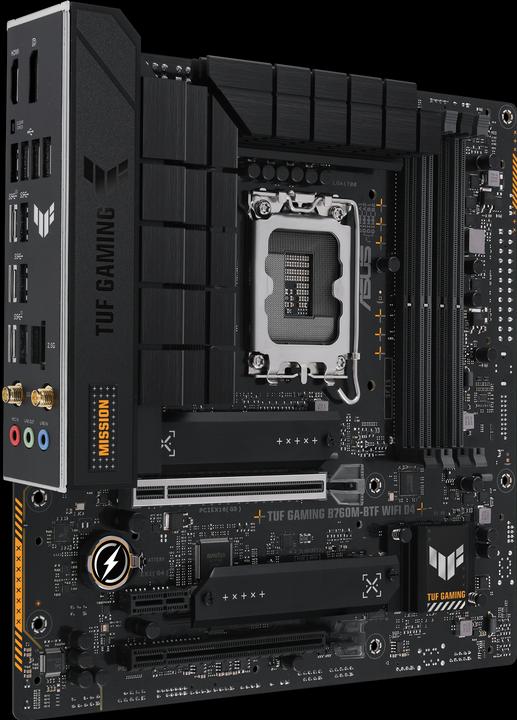 Image du produit ASUS TUF Gaming B760M-BTF D4 (LGA 1700, Intel B760, mATX)