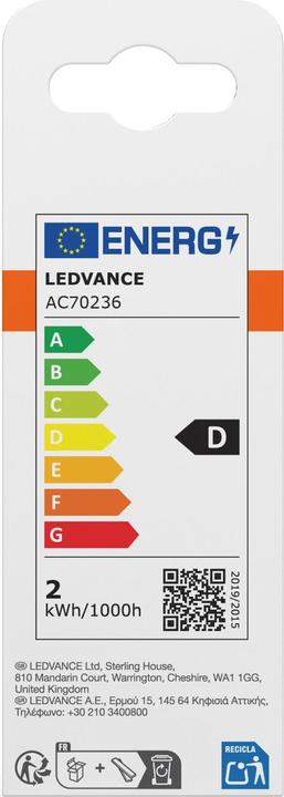 Produktbild Osram LED Leuchtmittel LED Retrofit CLASSIC B 1.8W 827 Clear E14 Warm weiss 4099854466779 (E14, 250 lm, 6x)