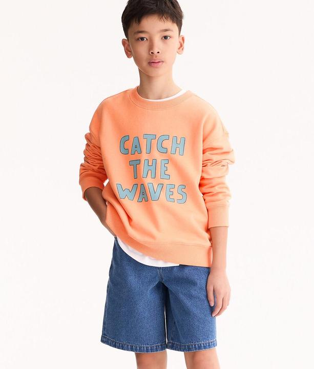 Produktbild La Redoute Collections Oversize-Rundhals-Sweatshirt aus Molton (152)