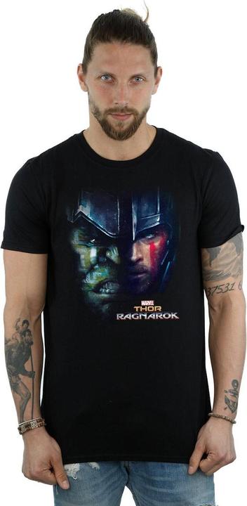 Produktbild Universal Textiles Hulk Split Face TShirt aus Baumwolle (L)