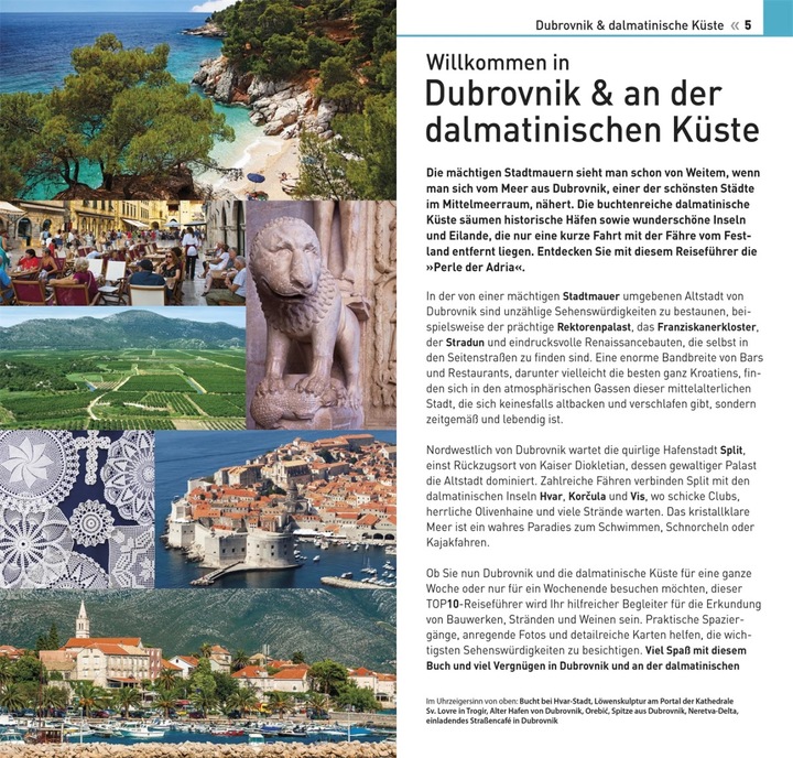 Produktbild TOP10 Reiseführer Dubrovnik & Dalmatinische Küste (Deutsch, DK Verlag Reise, 2023)