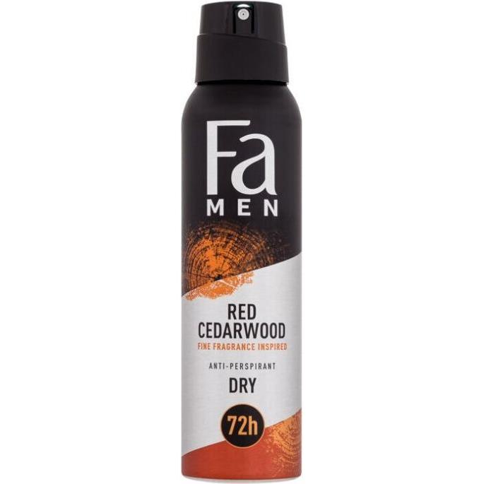 Thumbnail - Fa, Deo, Men Red Cedarwood Inspired Antitranspirant 72 Hour Deodorant (Spray)