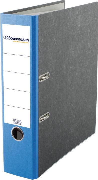 Produktbild Soennecken Ordner 3323 DIN A4 80mm Pappe blau (A4, 80 mm)