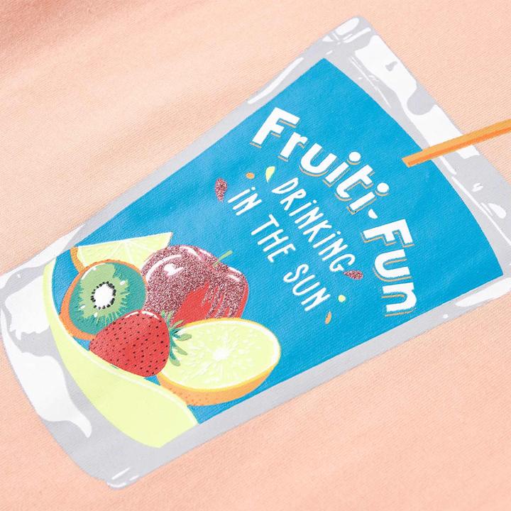 Immagine prodotto vidaXL Maglietta da bambino arancione chiaro 140,Materiale: 95 % cotone. 5 (140)