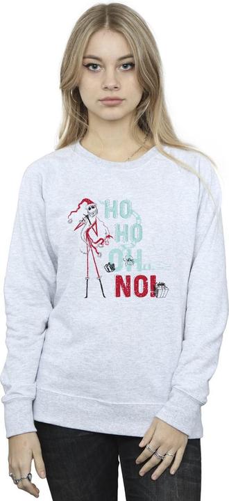 Actual product image Disney Womens/Ladies The Nightmare Before Christmas Ho Ho No Sweatshirt (3XL)