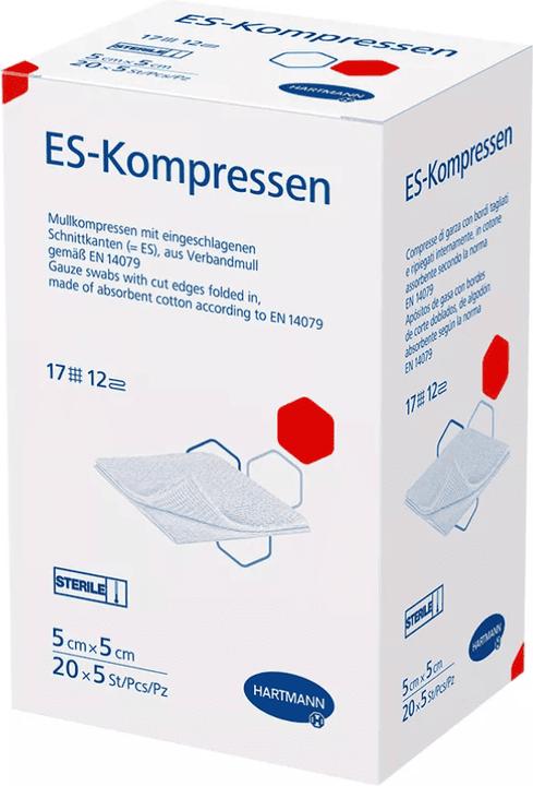 Immagine prodotto Hartmann ES-Kompresse 5x5cm 12fach steril