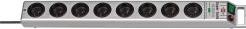 Immagine prodotto Brennenstuhl Super-Solid 8way, 2.5m (polycarbon) (8 x, CEE 7/5, 2.50 m)