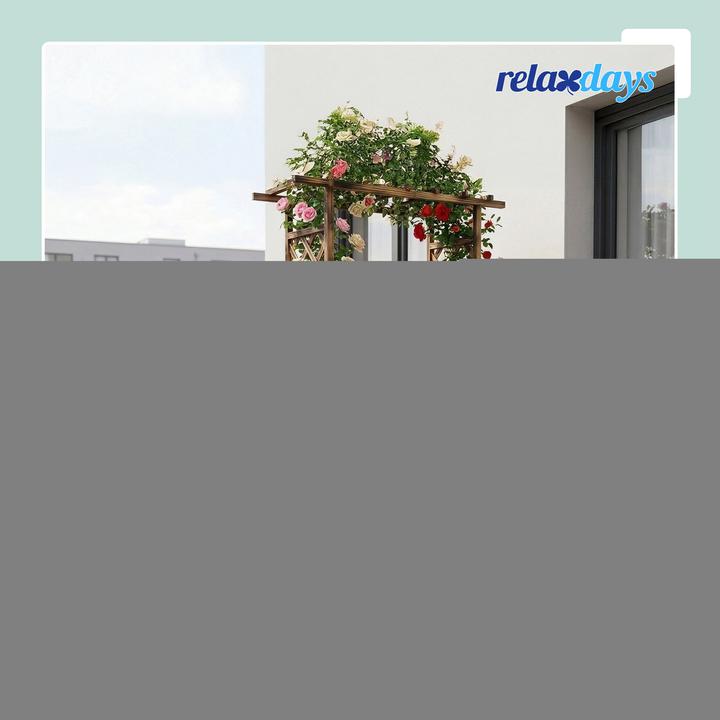 Actual product image Relaxdays Planter Trellis