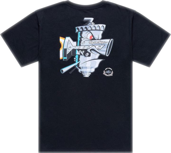 Actual product image Troy Lee Designs T-Shirt, Carb Club, black, M (M)