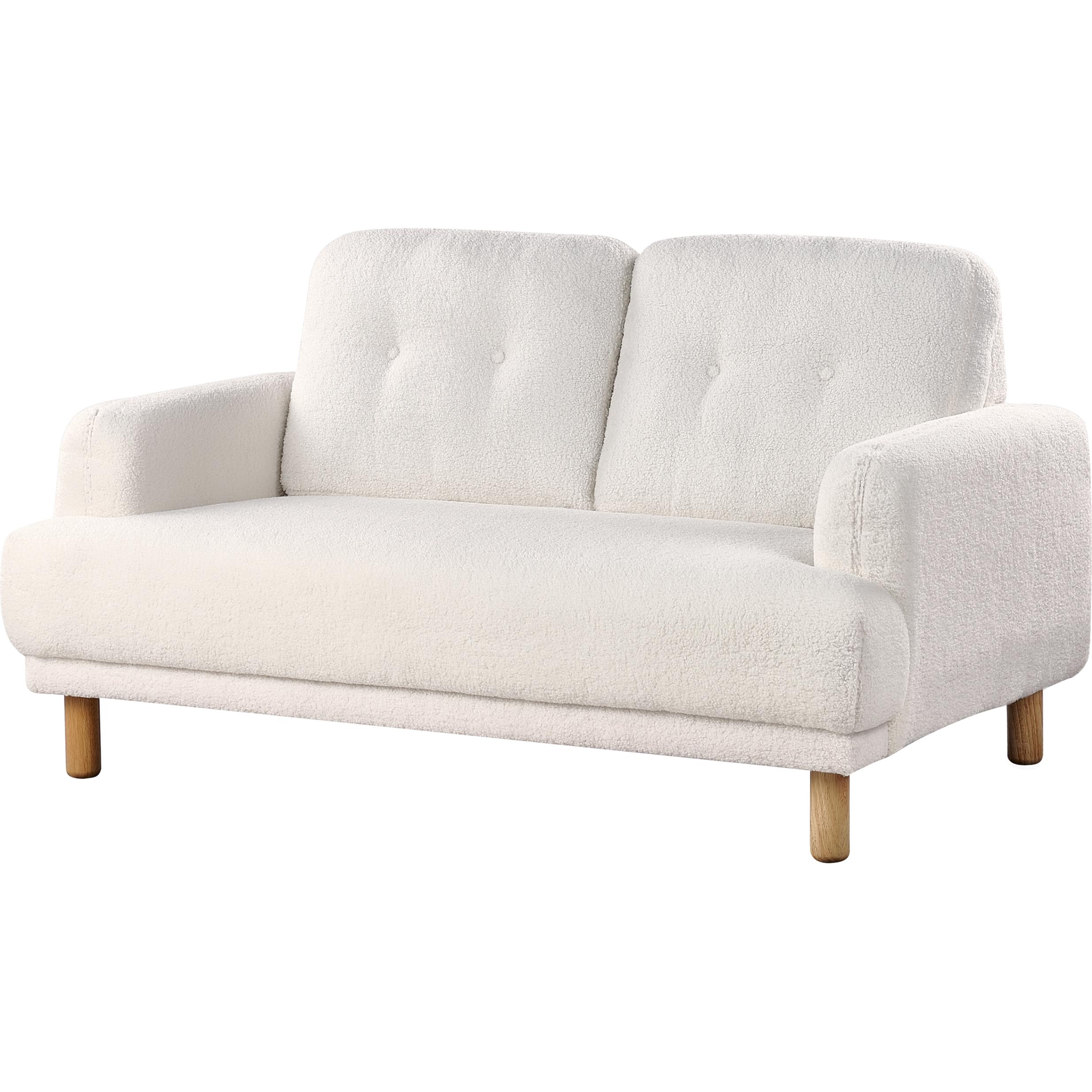 Beliani, Sofa, Tuve (2-Sitzer)