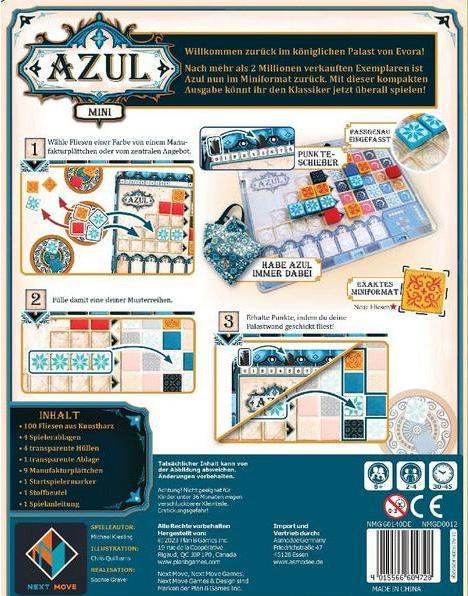 Actual product image Next Move Azul Mini (German)