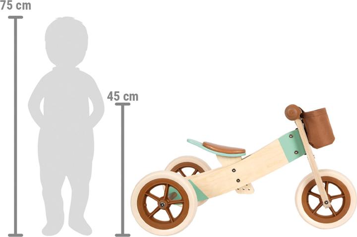 Immagine prodotto small foot Maxi balance bike e triciclo (10")