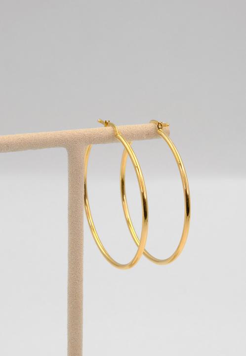 Image du produit Muau Créoles (750/18 K Or jaune)