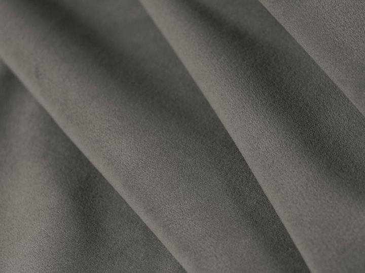 Actual product image Micadoni Velvet Storage Bed With Headboard, "Eric", Grey, 225x230x104 Made in Europe (140 x 200 cm)