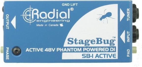 Image du produit Radial SB-1 Acoustique (Boîte de DI)