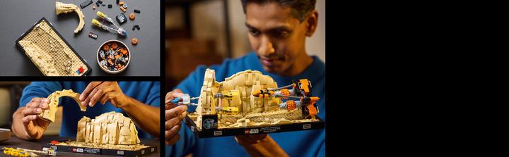Produktbild LEGO Podrennen in Mos Espa – Diorama (75380, LEGO Star Wars)