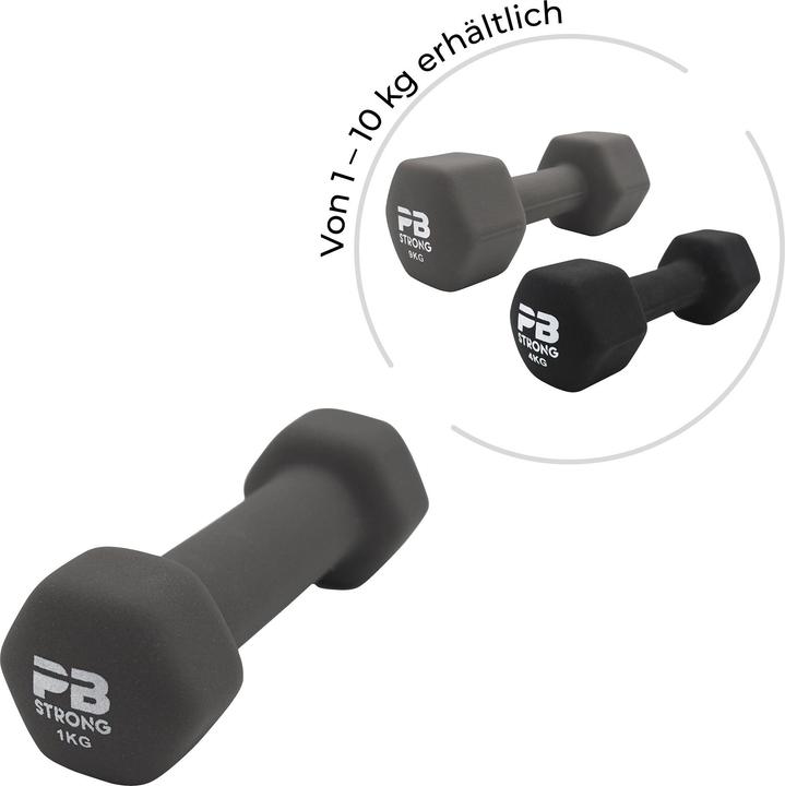 Image du produit Perform Better Neopren Kurzhantel (1 x 6 kg)