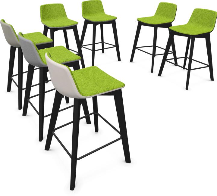 Actual product image Narbutas Twist & Sit Bar Stool