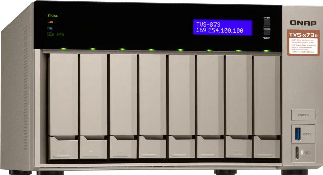 Image du produit QNAP Turbo TVS-873e (0 TB)