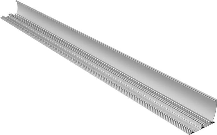 Actual product image Multibrackets Top shelf cable duct 139x1600, aluminium, silver (Duct, 160 cm)