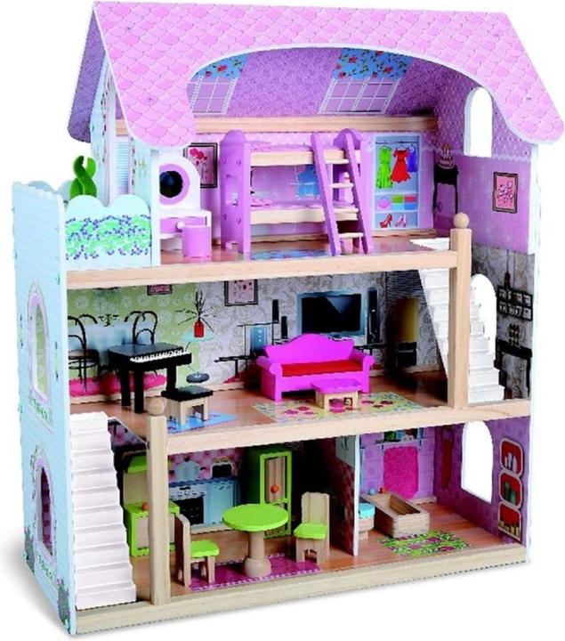Immagine prodotto Moni Casa delle bambole di legno Mila 4110